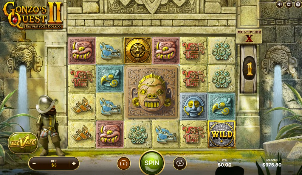 gonzos quest 2 slot game play