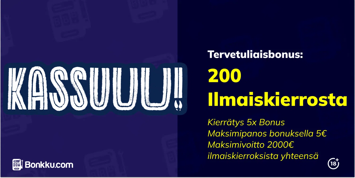 kassuuu kasino tervetuliaisbonus