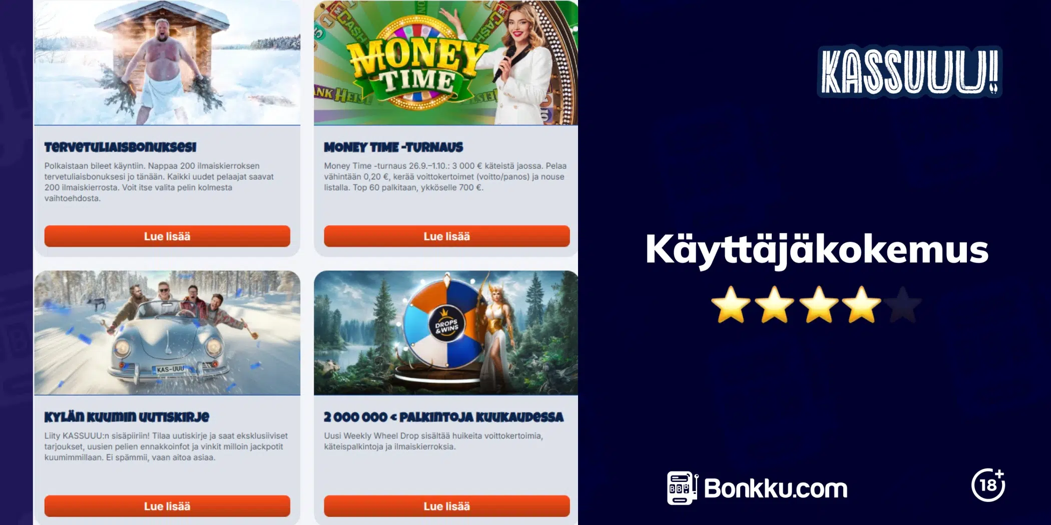 kassuuu käyttäjäkokemus