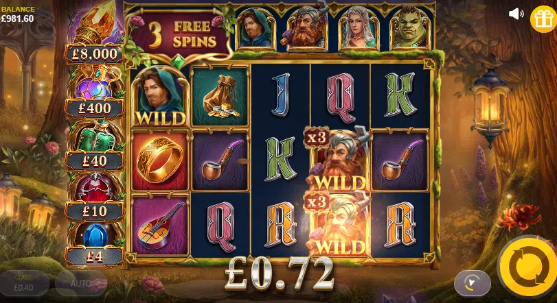 land of riches bonus