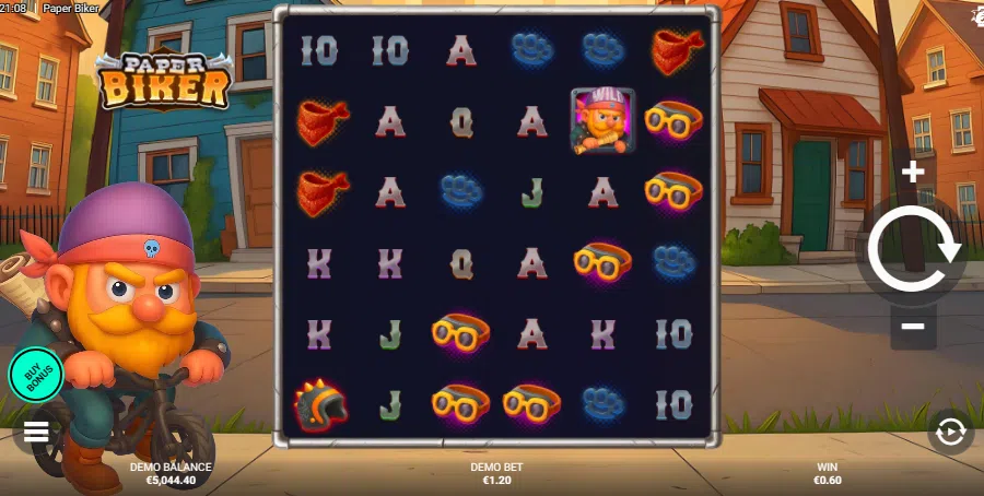paper biker slot