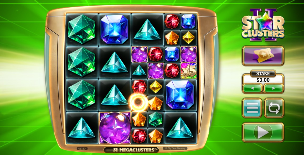 star clusters 2 slot