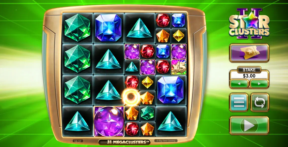 star clusters 2 slot