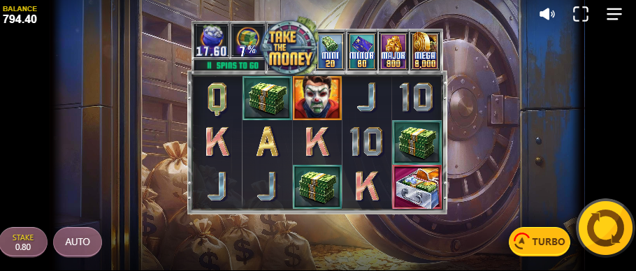 take the money slot