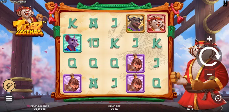 tiger legends slot