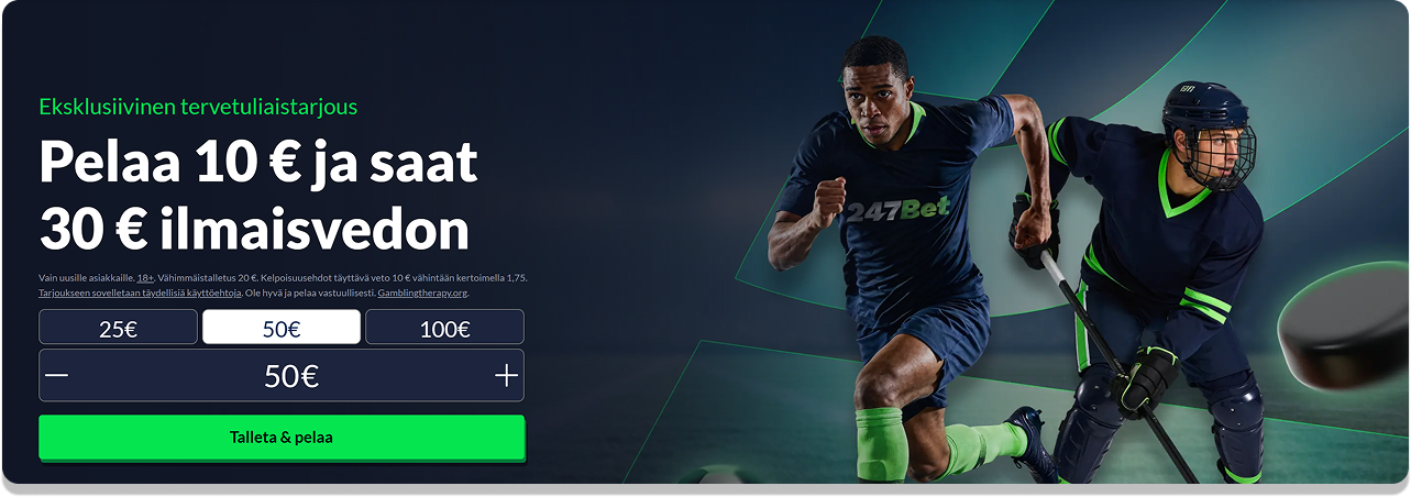 247bet casino eksklusiivinen ilmaisveto