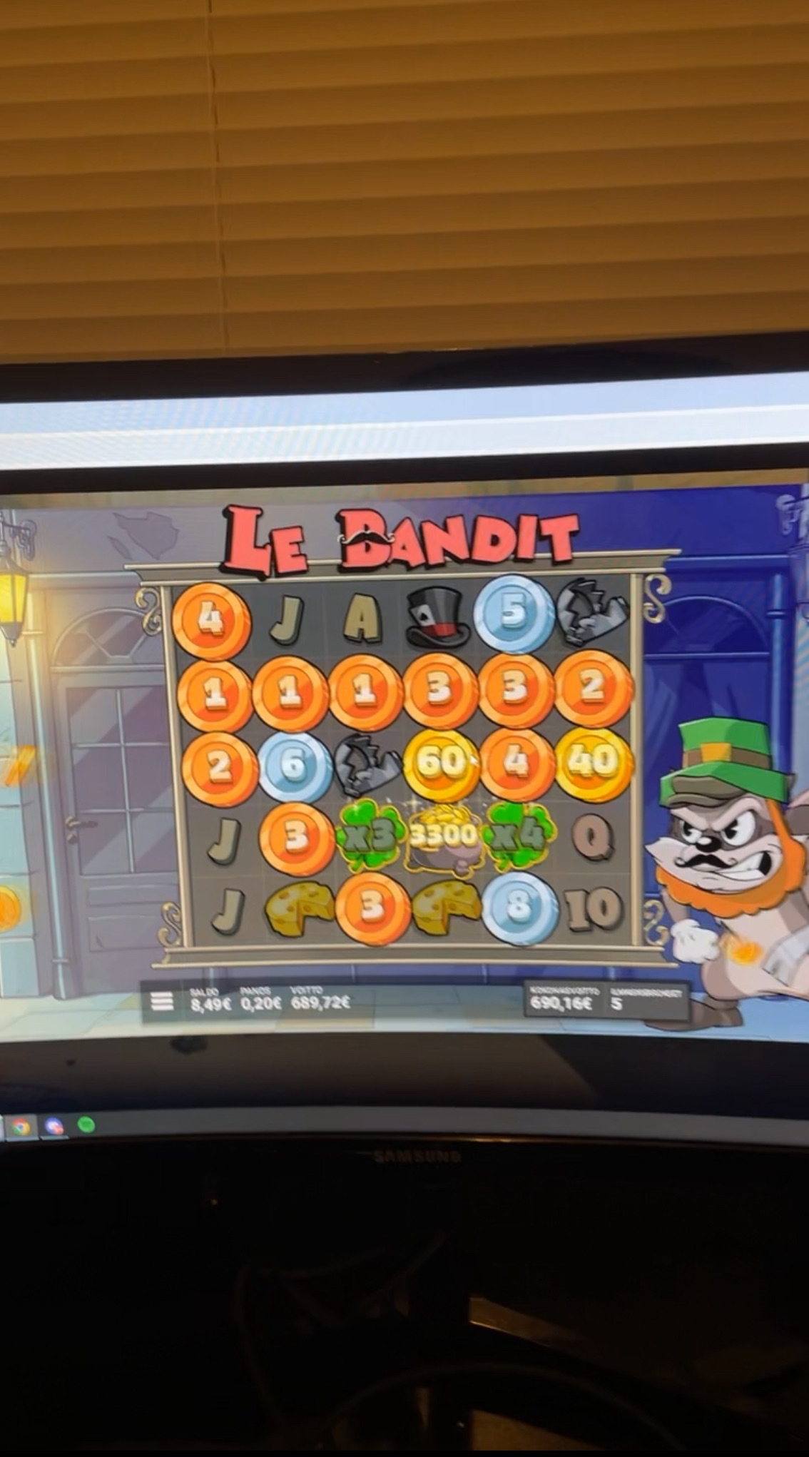 Big wins screenshot