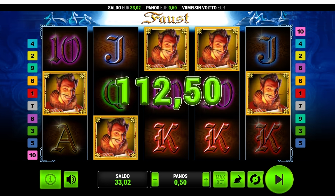 Big wins screenshot