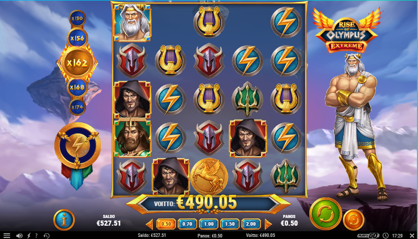 Big wins screenshot