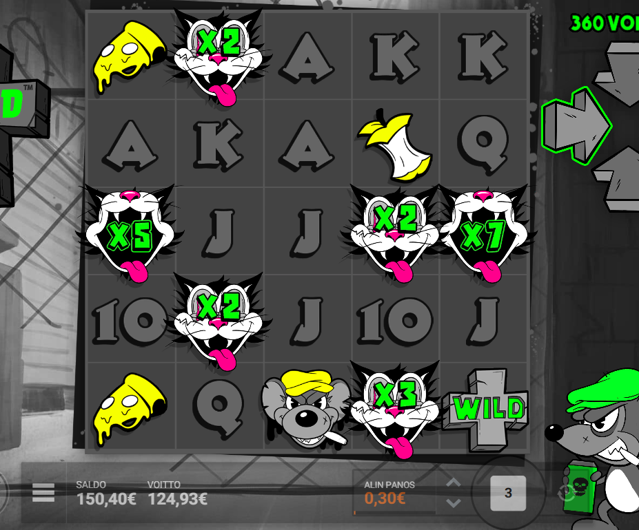 Big wins screenshot