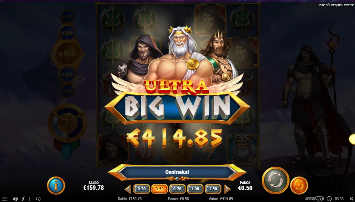 Big wins screenshot