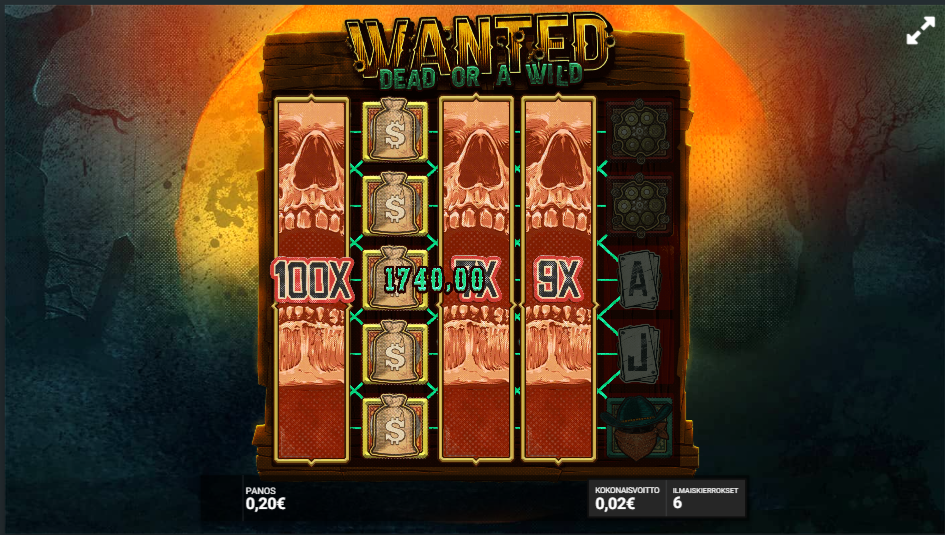 Big wins screenshot