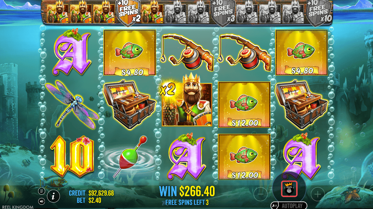 big bass and the gold ness monster bonus