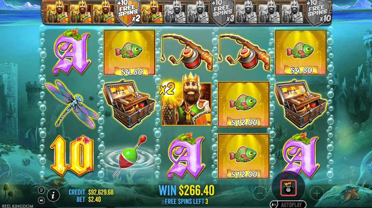 big bass and the gold ness monster bonus