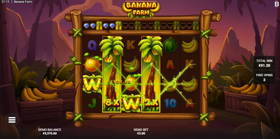 banana farm bonus