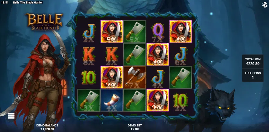 belle the blade hunter bonus