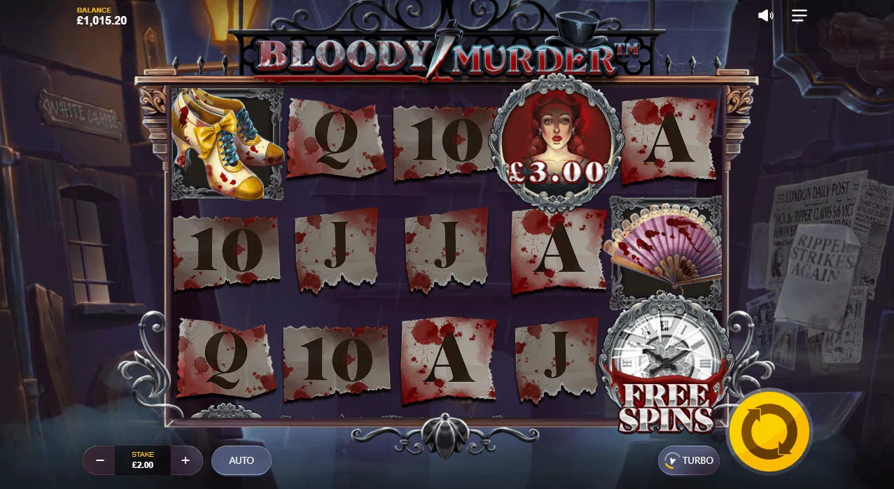 bloody murder slot
