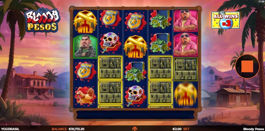bloody pesos bonus