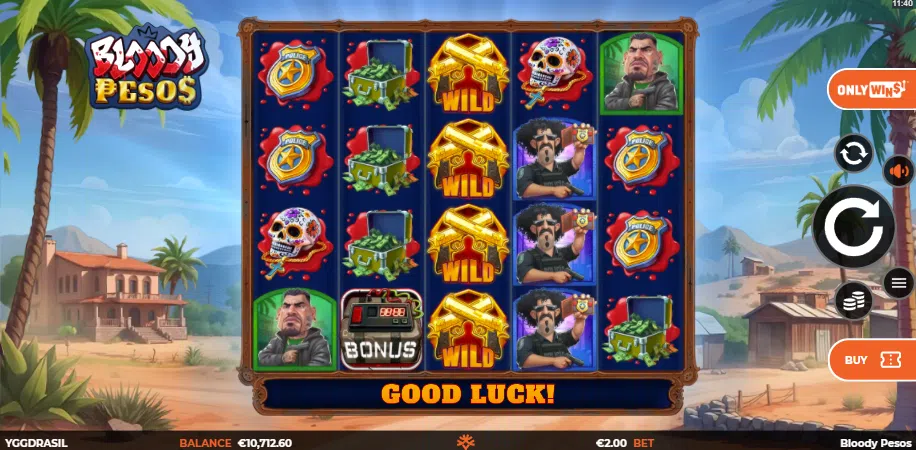 bloody pesos slot