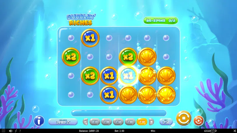 bubblin riches bonus