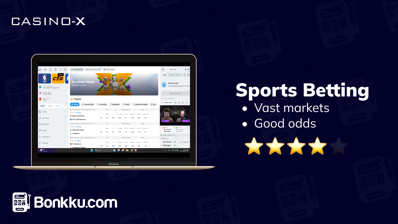 casino-x sports betting