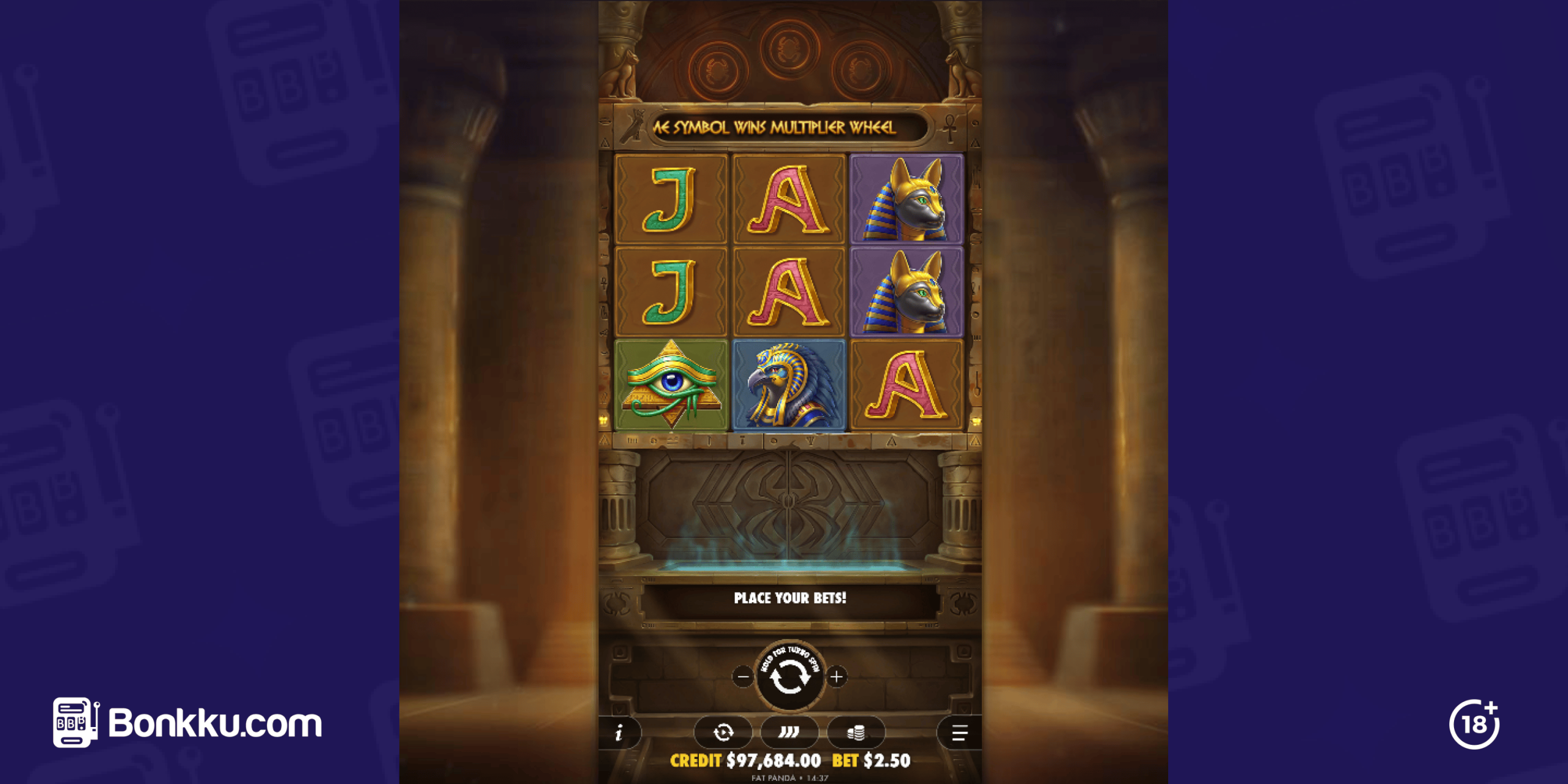 code of cairo slot