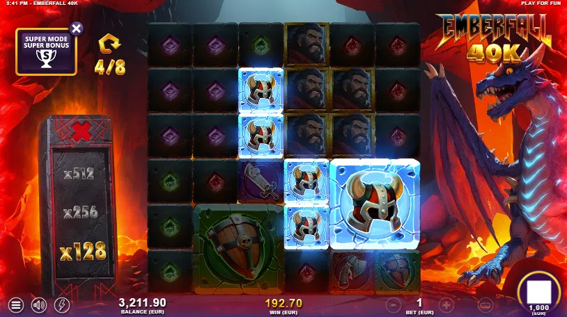 emberfall 40k bonus
