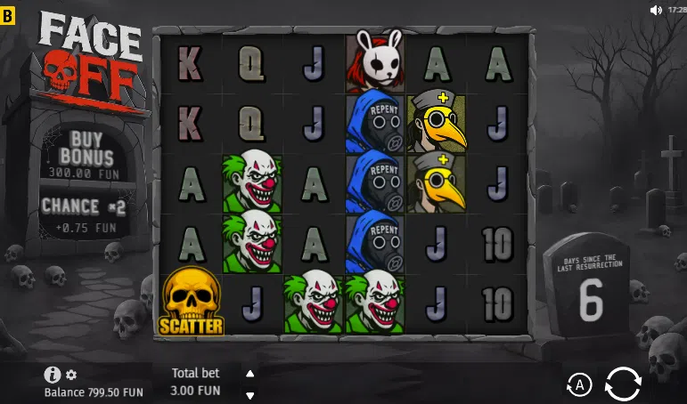 face off slot