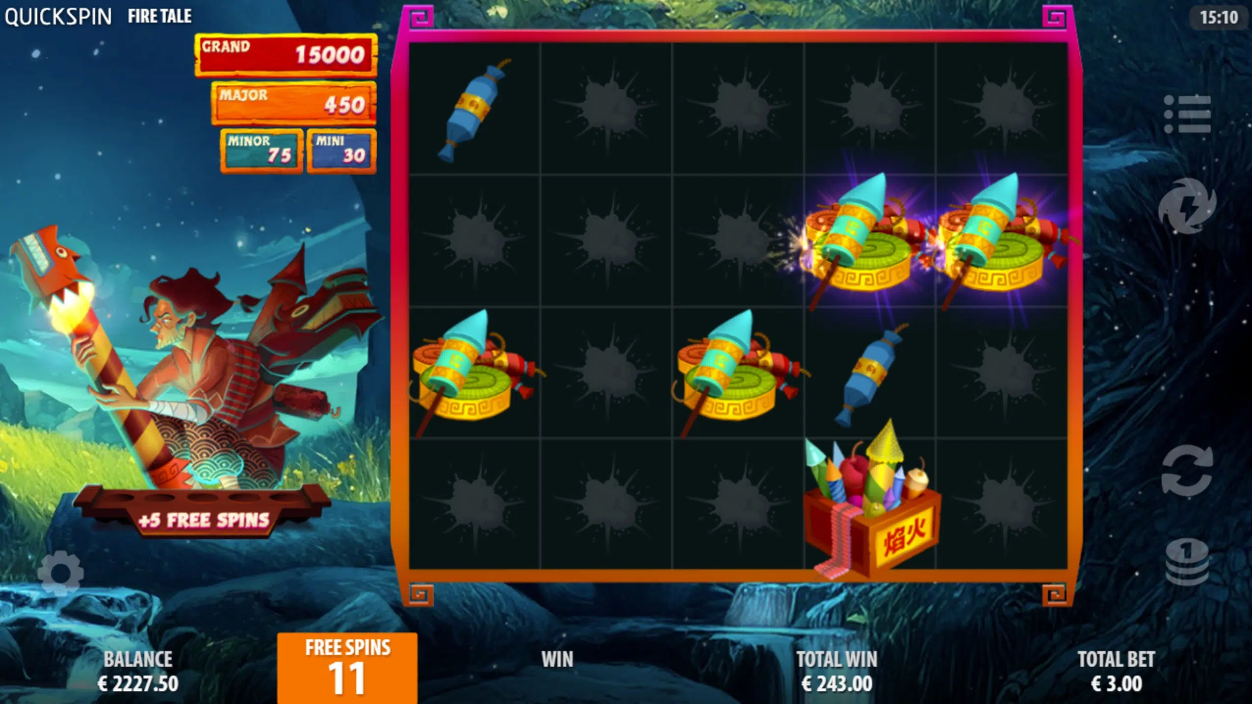 fire tale bonus