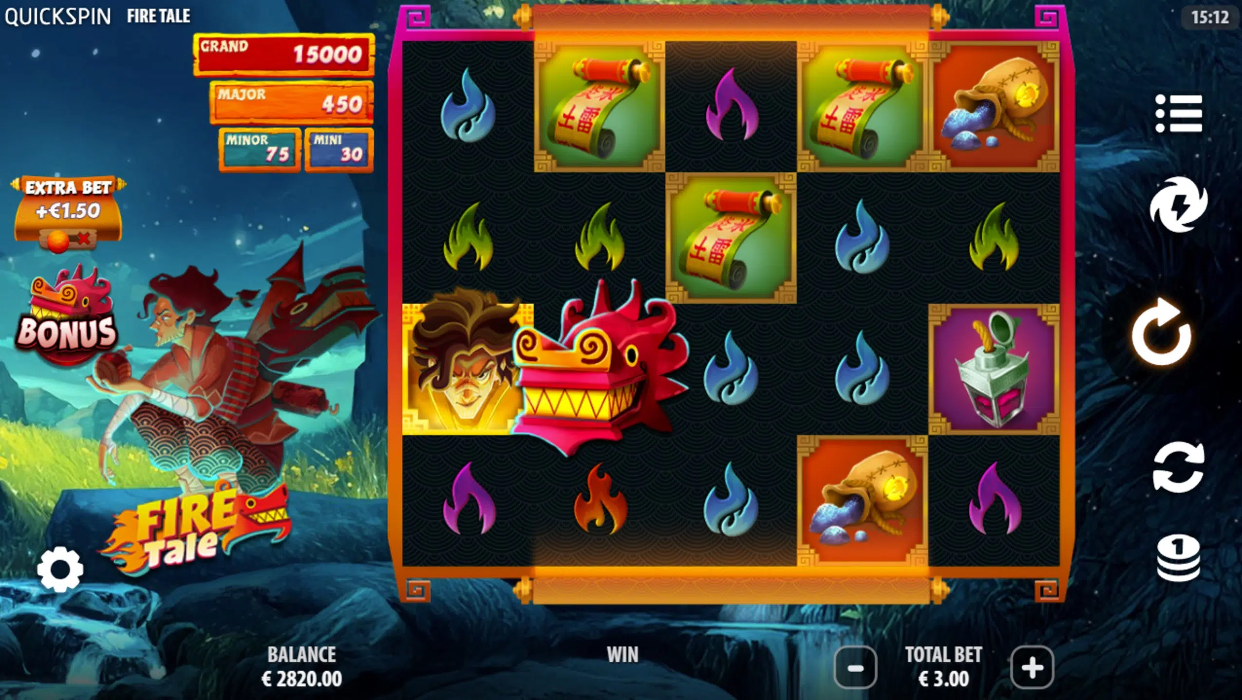 fire tale slot
