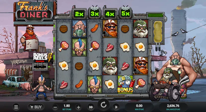 franks diner slot
