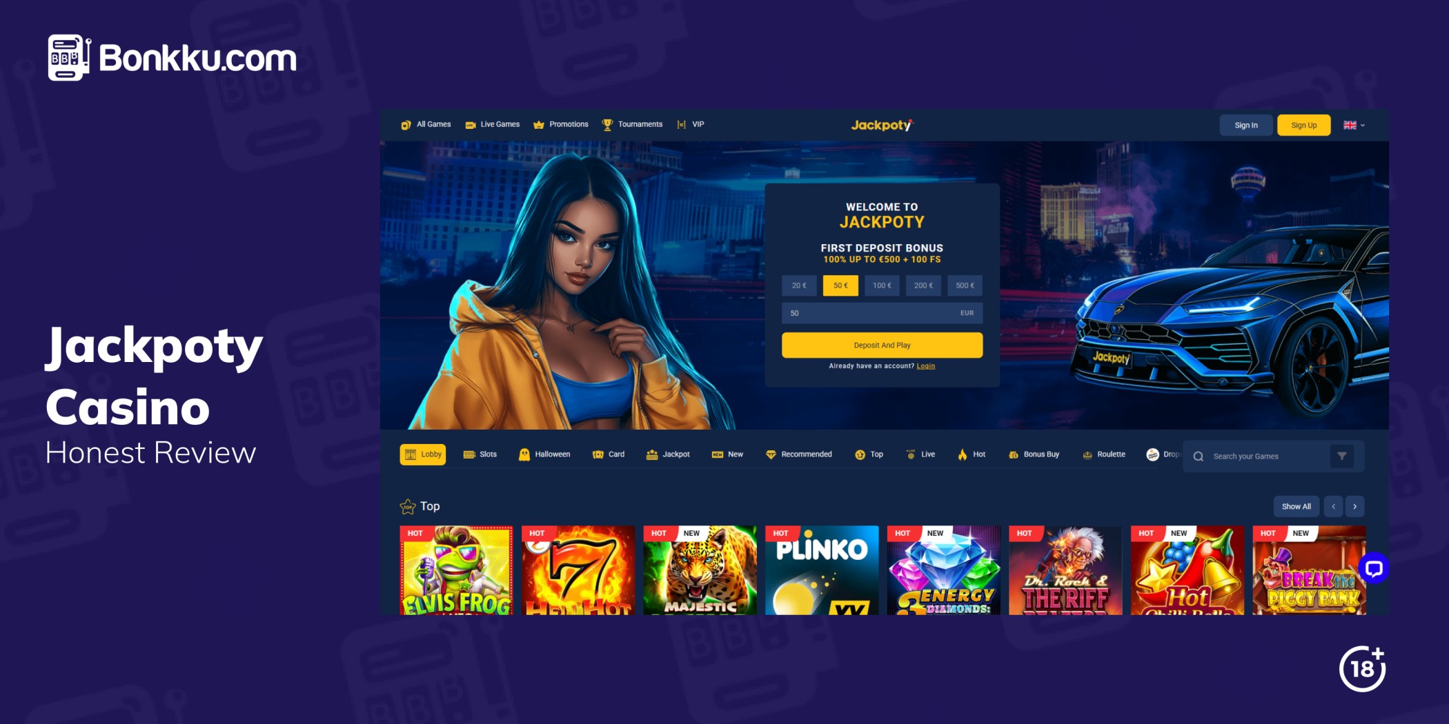 jackpoty casino review