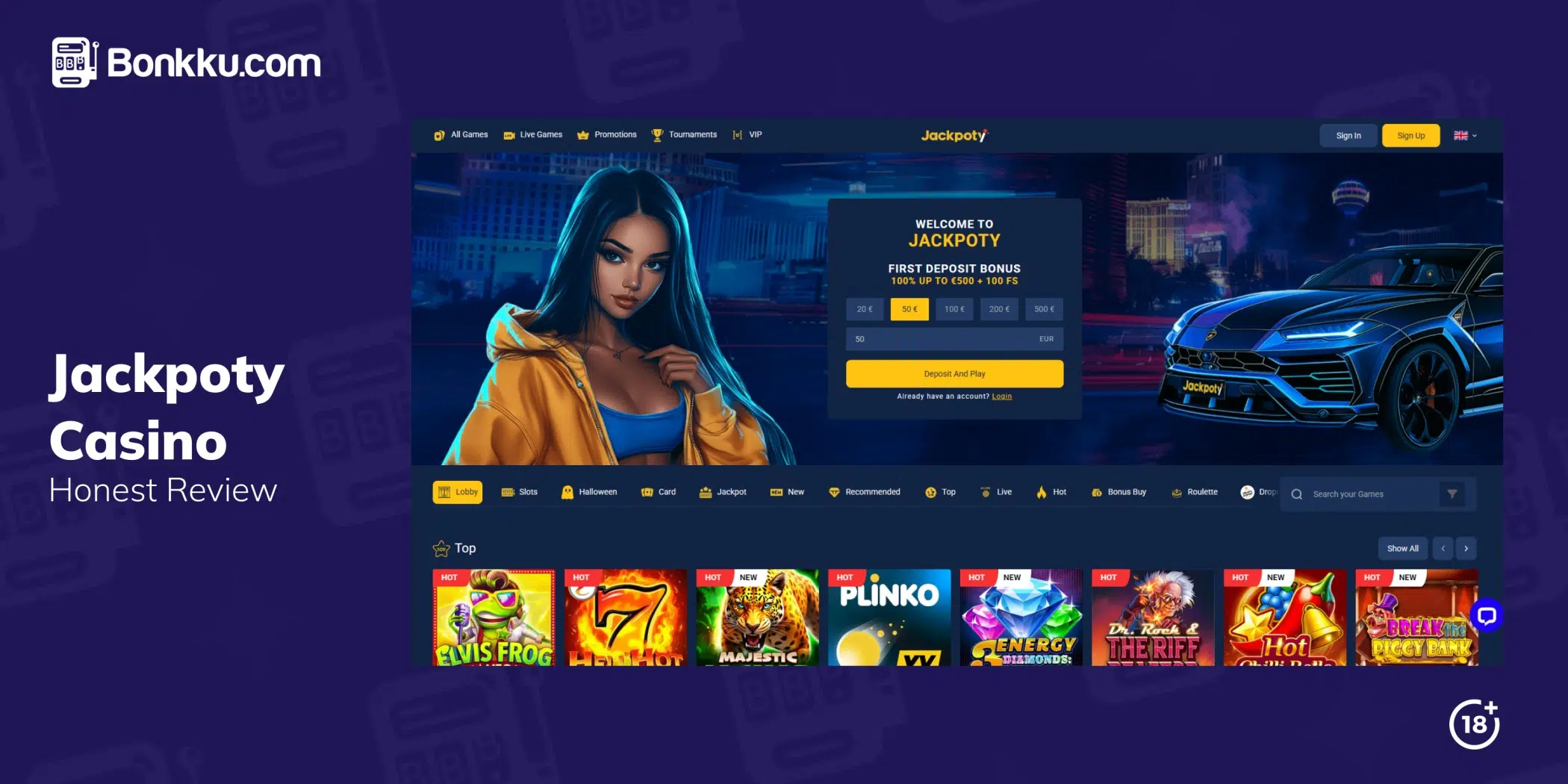 jackpoty casino review