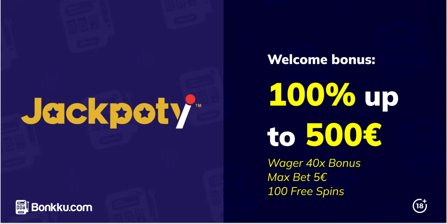 jackpoty welcome bonus