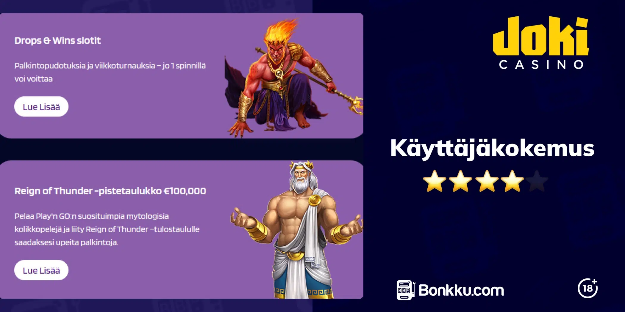 joki casino käyttäjäkokemus
