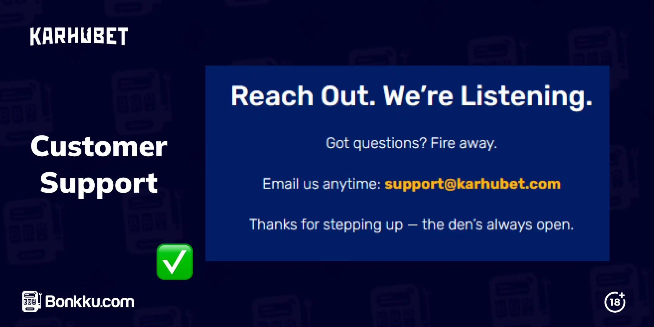 karhubet customer support