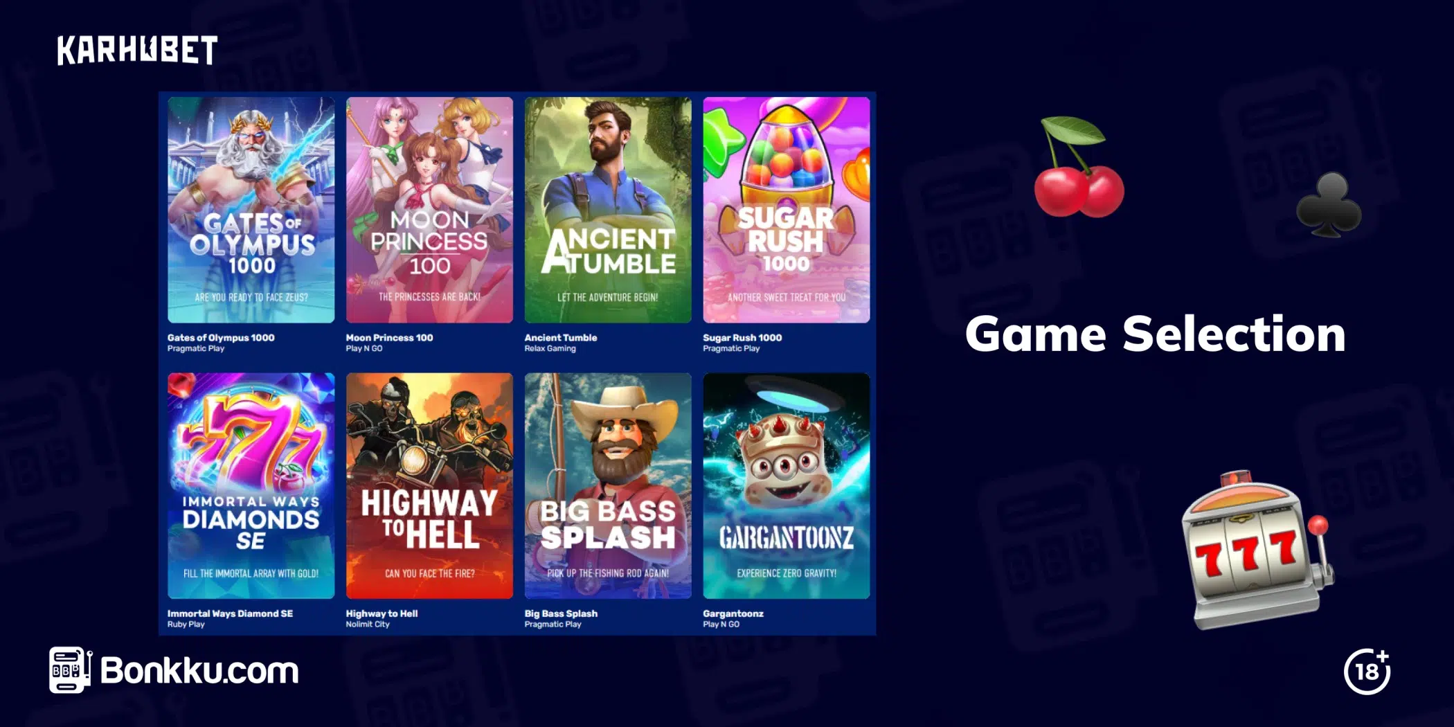 karhubet game selection