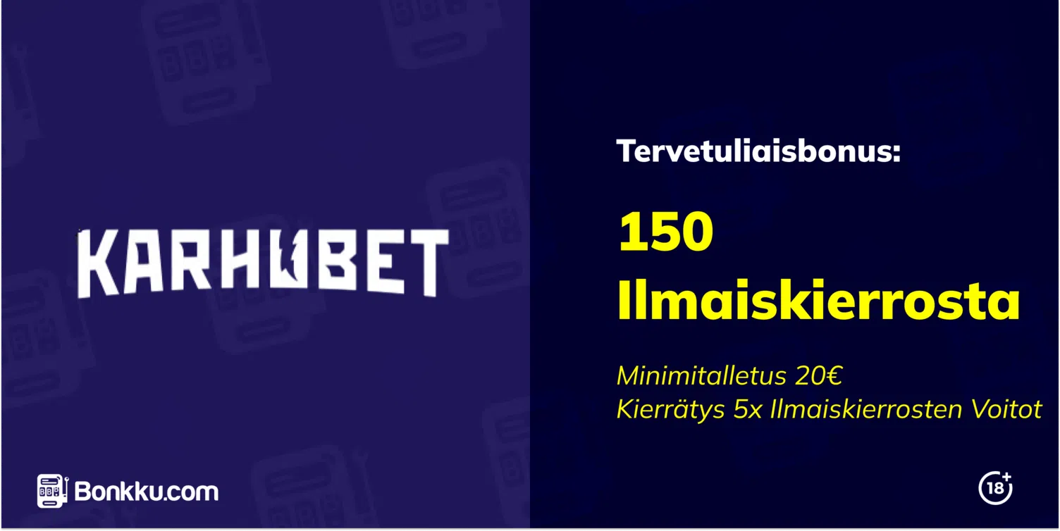 karhubet tervetuliaisbonus