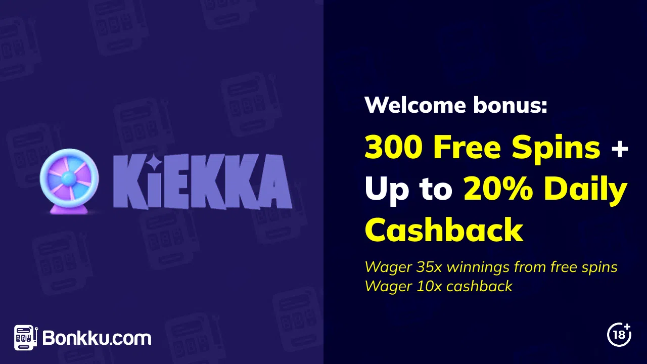 kiekka casino welcome bonus