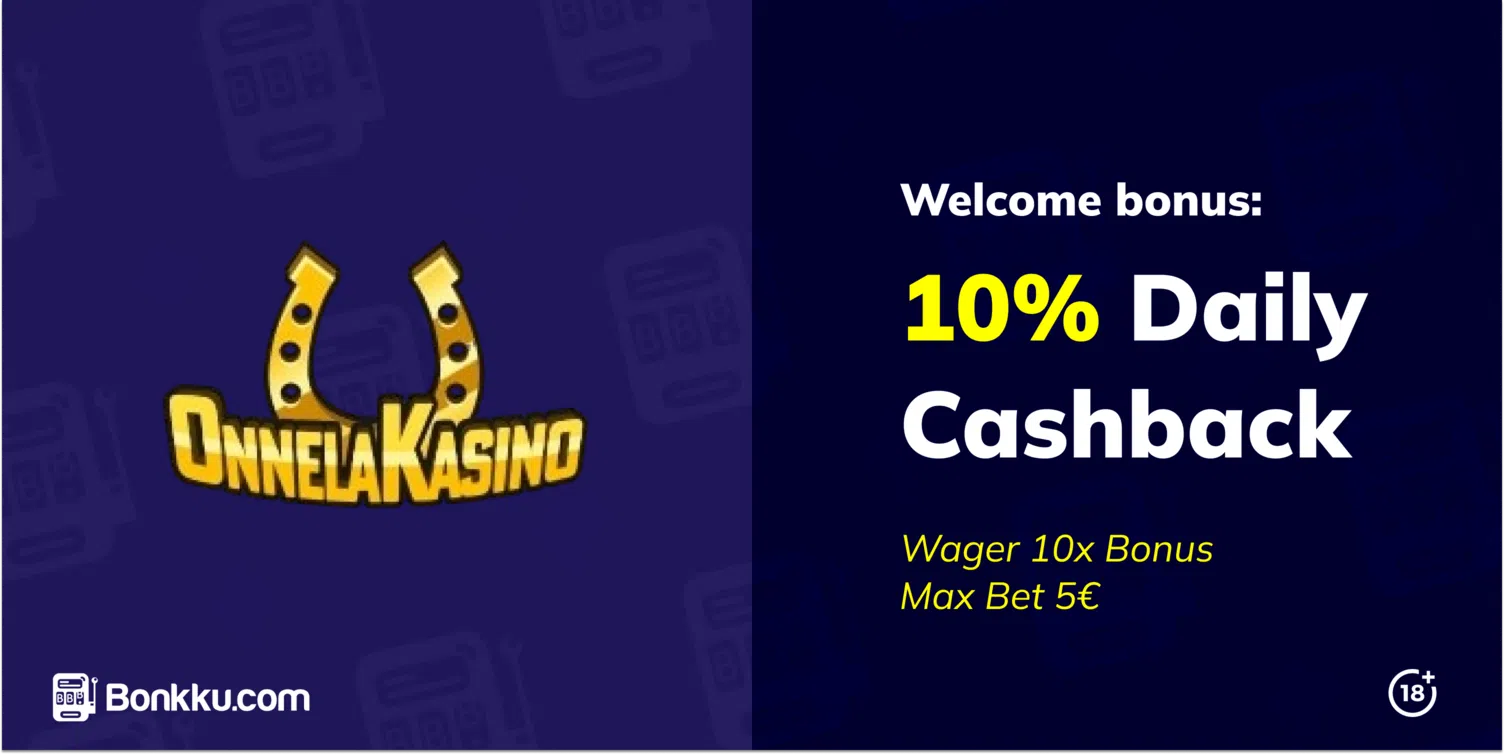 onnela kasino welcome bonus