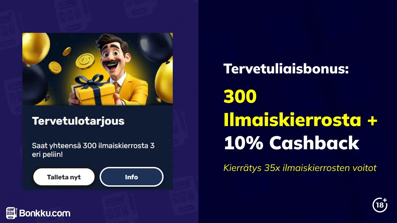 onnelakasino tervetulobonus