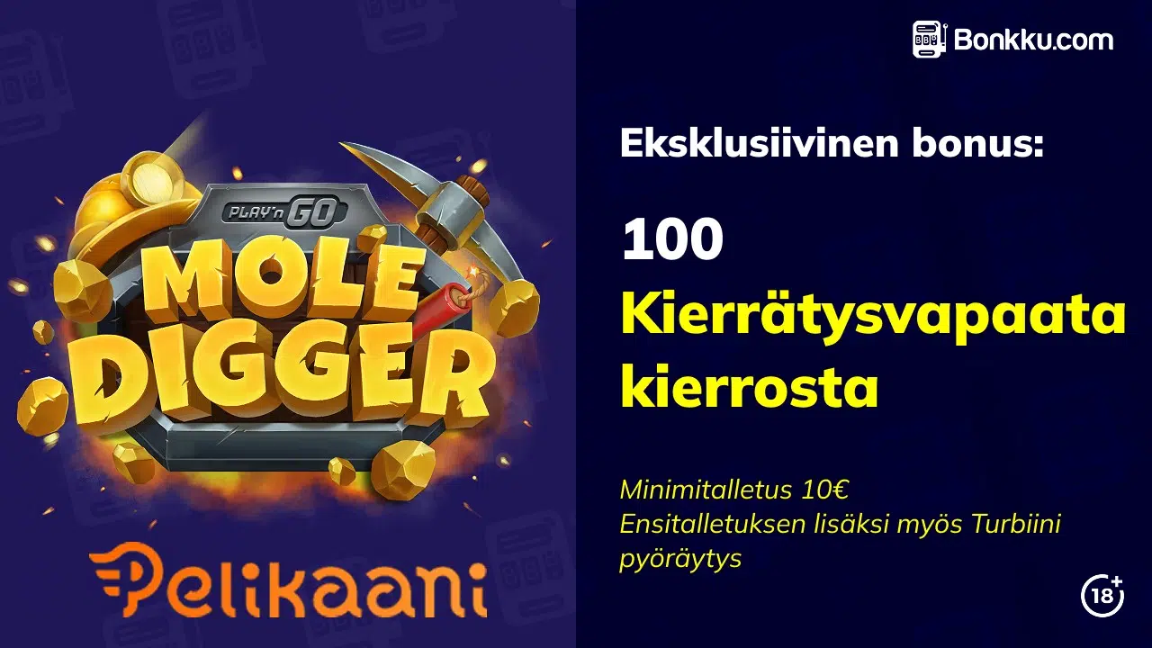 pelikaani kasino eksklusiivinen bonus