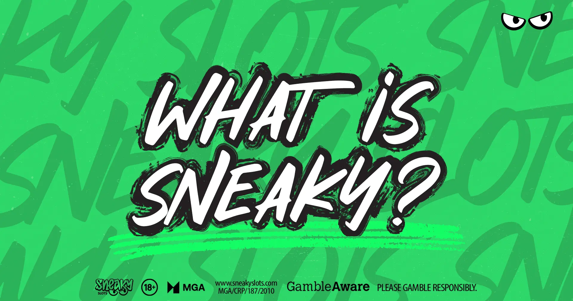 sneaky slots banner