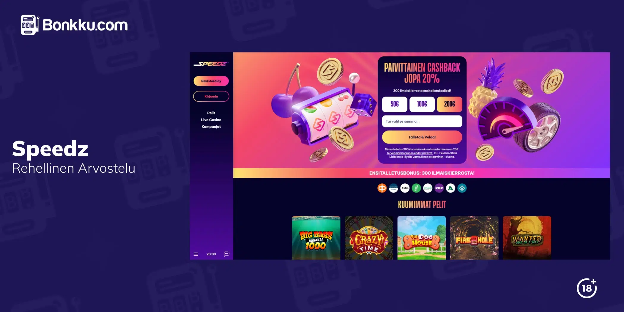 speedz casino arvostelu