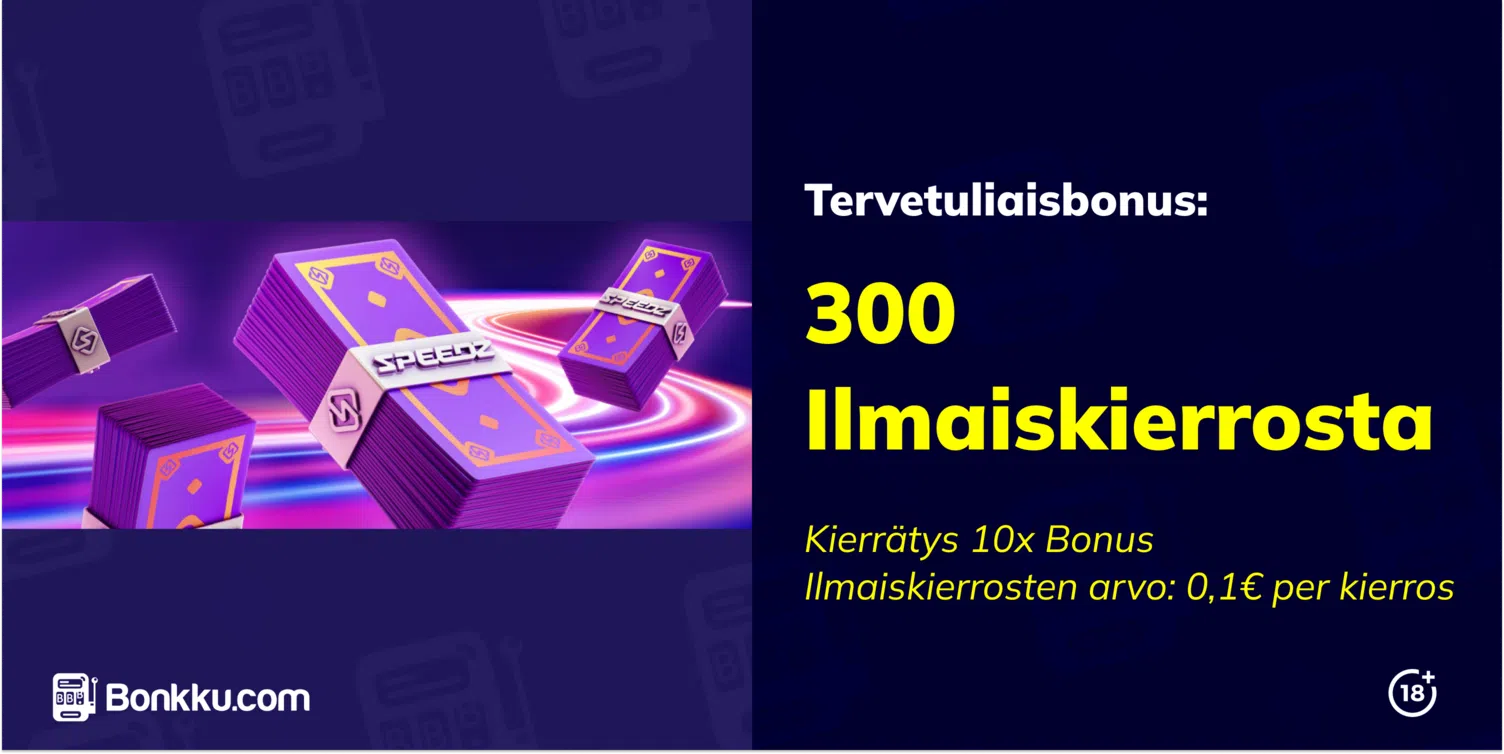 speedz kasino tervetuliaisbonus