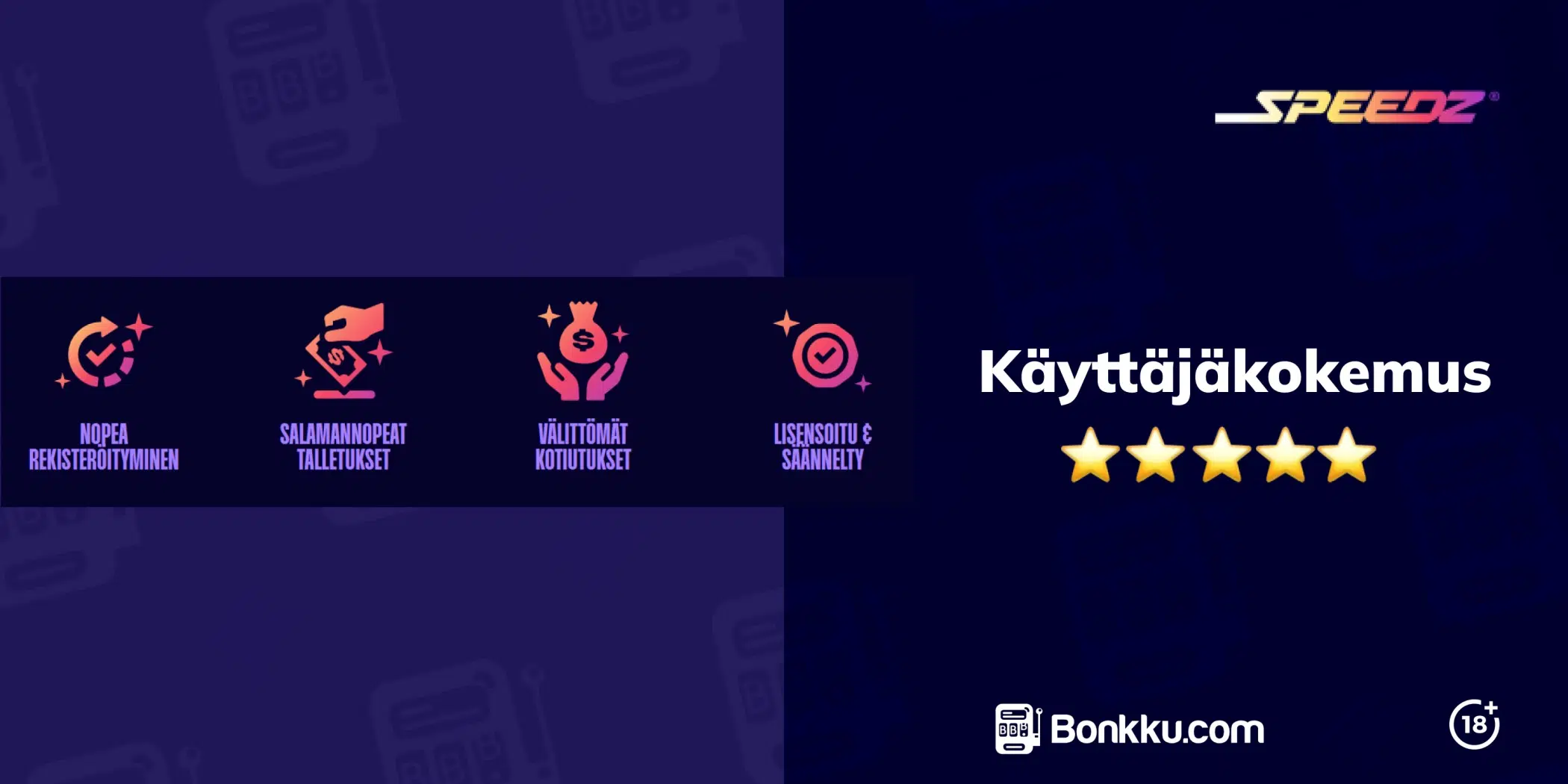 speedz käyttäjäkokemus