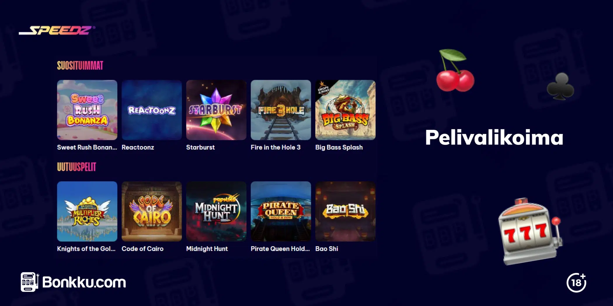 speedz pelivalikoima