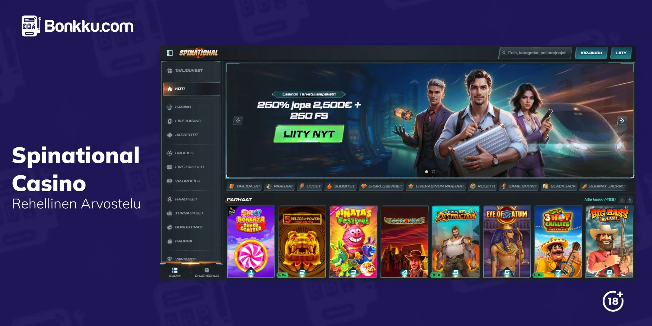 spinational casino arvostelu