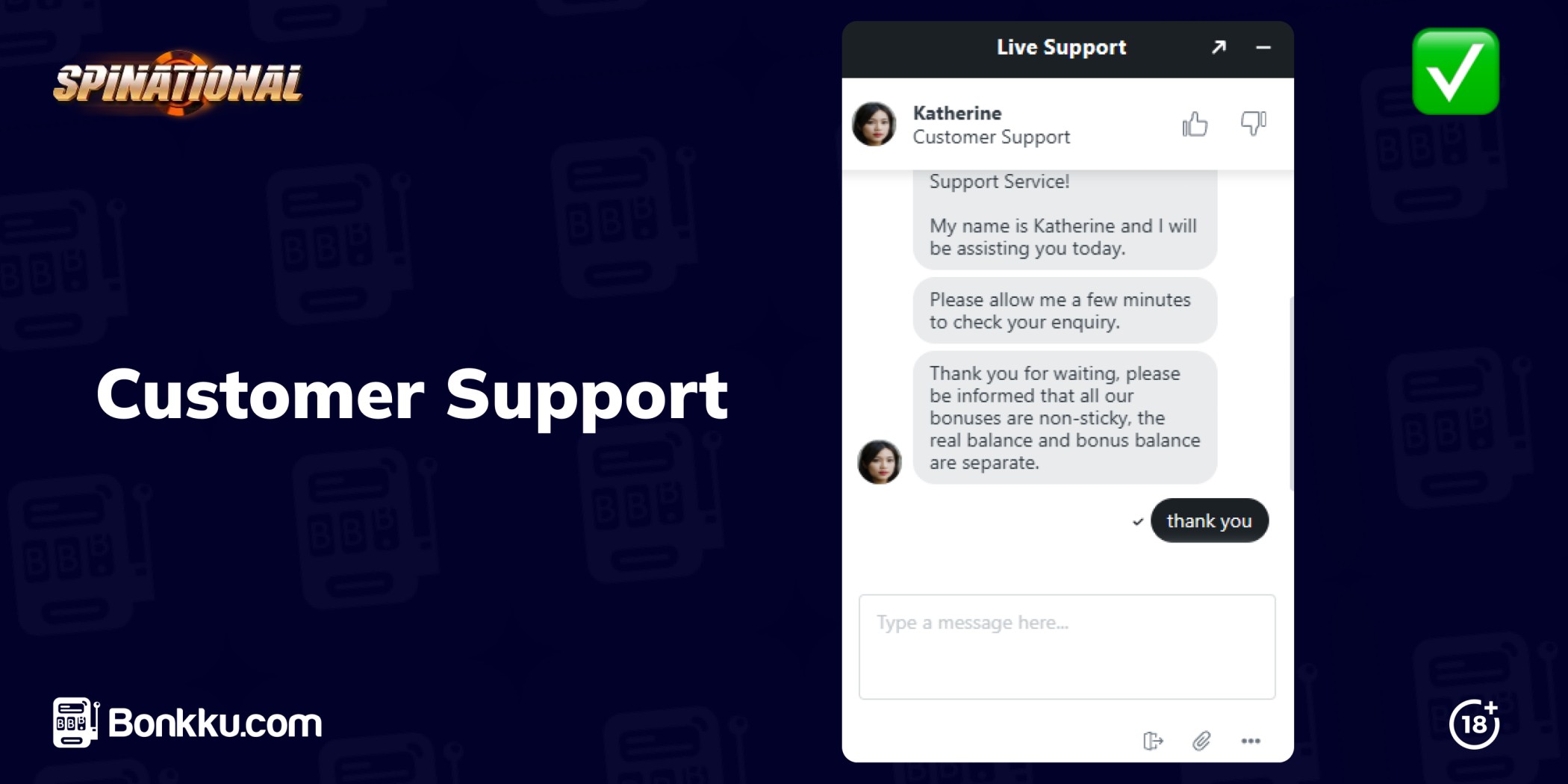 spinational casino customer support