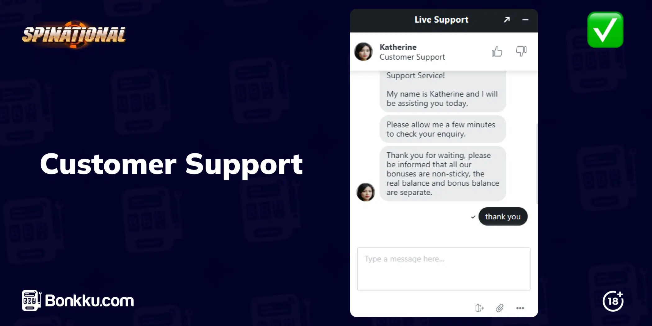 spinational casino customer support